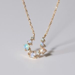 Catbird x LEITH CLARK Unicorn Horseshoe Necklace